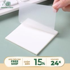 Giấy note trong suốt - Giấy ghi chú OFFICE DOODLE